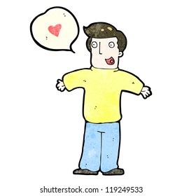 verliebter Cartoon