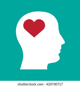 The man with love in head 