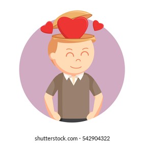 man with love in his head