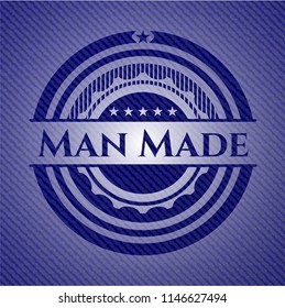 Man Made jean background