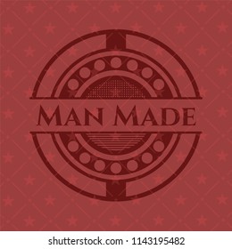 Man Made red emblem