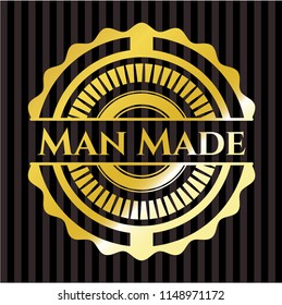 Man Made shiny emblem