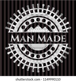 Man Made silver badge