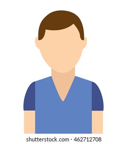 man male avatar young icon vector isolated graphic