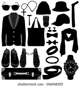 Man Male Clothing Wear Accessories Fashion Design