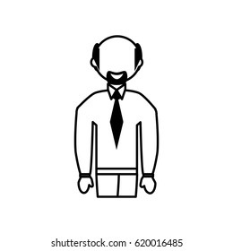 man male father family outline