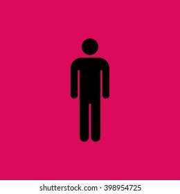 Man, Male, human icon. Eps-10.