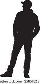 man, male, person, silhouette, vector, illustration, people, standing, adult, isolated, black, human, professional, set, businessman, business, group, collection, icon, young, profile, suit, work, 
