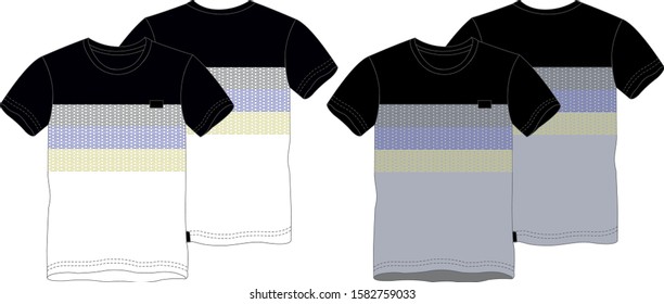 Man male v neck short sleуму basic casual sport fashion t shirt textile apparel wear clothes design illustration template 