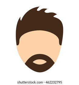man male young icon vector isolated graphic