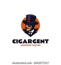 Man Mascot Logo Design 1
