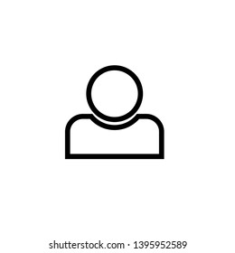 man member avatar icon vector 