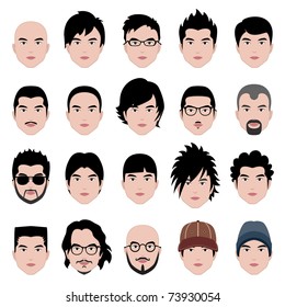 Man Men Male Human Face Head Hair Hairstyle Mustache Bald People Fashion