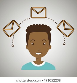 man message email card