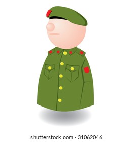 Man military.