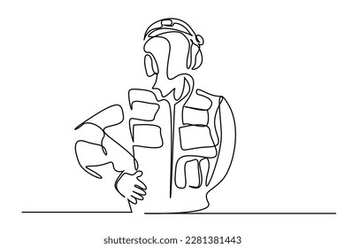 man military air jet airplane pilot poses