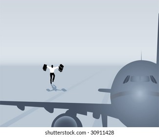 man missed his flight