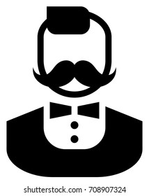 Man with moustache icon
