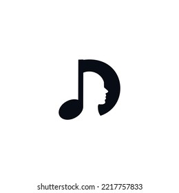 man music Logo Design Template