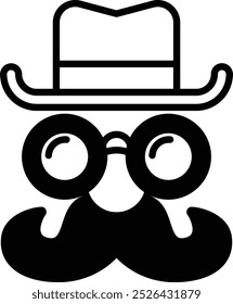 A man with a mustache and a hat
