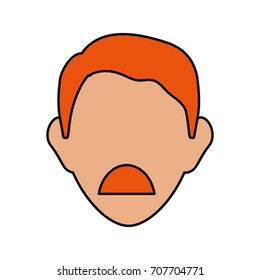 man with mustache icon