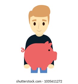 man and object design