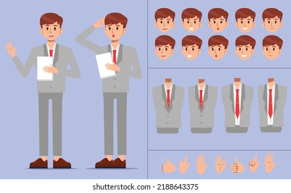 man office character set 1