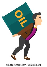 Man with oil can.