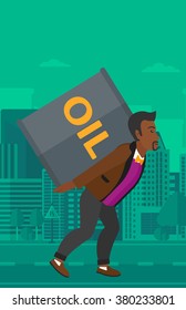 Man with oil can.