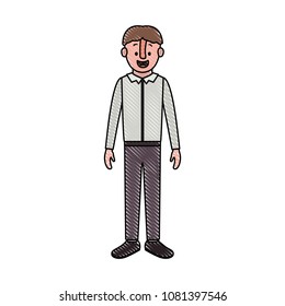man with old suit