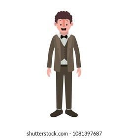 man with old suit