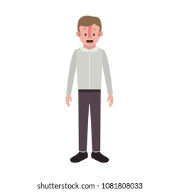 man with old suit