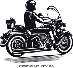 man on the motorbike