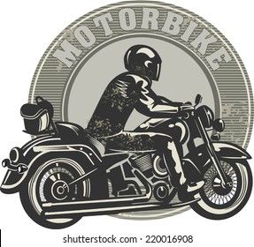 man on the motorbike