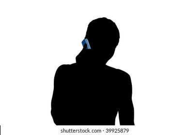 Black Man On Phone Stock Vectors, Images & Vector Art | Shutterstock