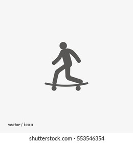 man on a skateboard