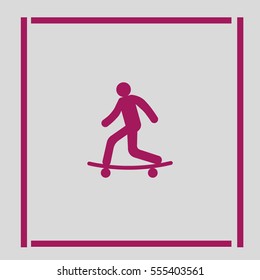 man on a skateboard