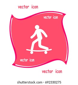 man on a skateboard
