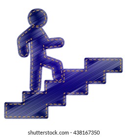 Man on Stairs going up