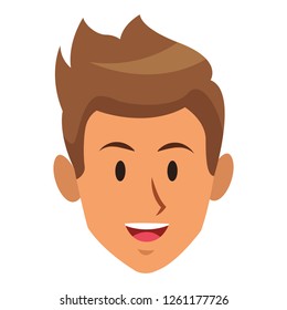 man only face