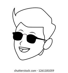 man only face