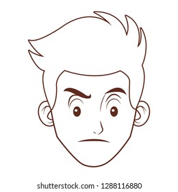 man only face