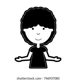 man with open arms vector illustration