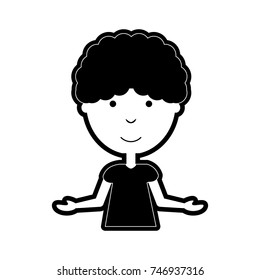man with open arms vector illustration