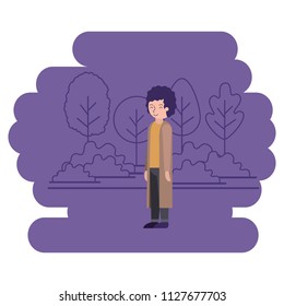 man in the park