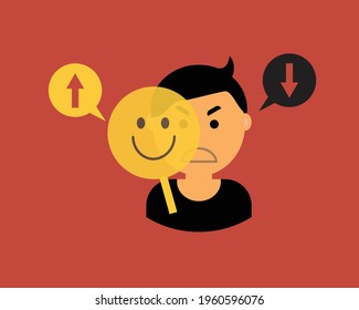 Man with Passive-aggressive behaviors , a way of expressing negative feelings, such as anger or annoyance, indirectly instead of directly