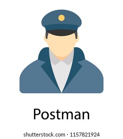 
Man In Pcap Enlightening Postman Icon 
