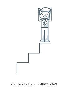 man person avatar flat icon vector illustration design