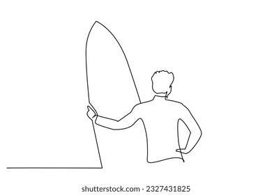 man person people surf summer water sport extreme activity lifestyle line art