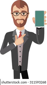 man- with phone